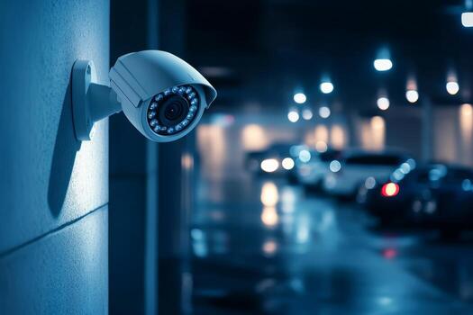a-modern-ip-security-camera-is-strategically-mounted-in-a-parking-lot-significantly-enhancing-surveillance-and-safety-measures-particularly-during-lowlight-conditions-and-nighttime-hours-photo.jpg